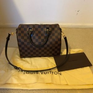 Louis Vuitton Speedy B 25 (w/ purse organizer)